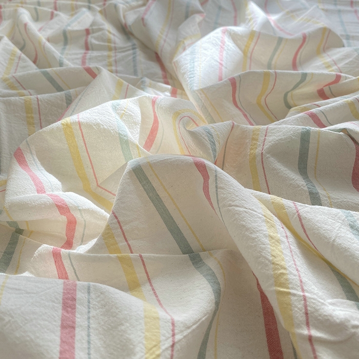 91家纺网 家纺一手货源 找家纺 艾咪-Amy ntmy 2025新款全棉纯棉色织水洗棉单品-平铺款 且乐粉