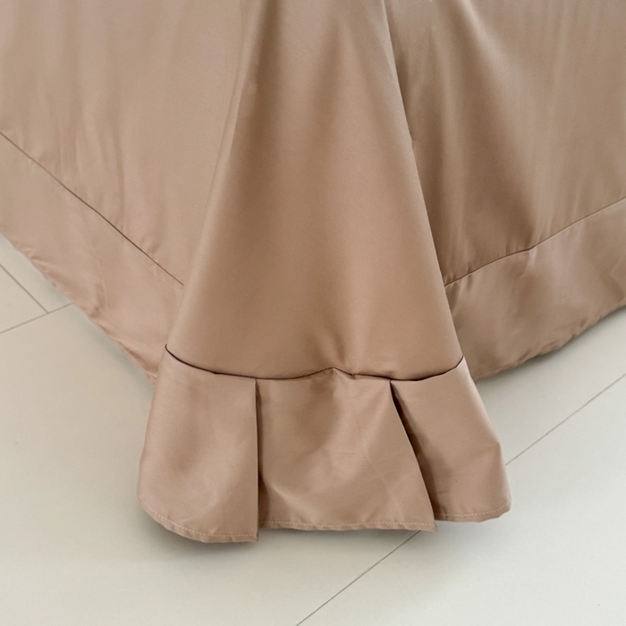 91家纺网 家纺一手货源 找家纺 艾迪尚家纺 2025新款A类纯色双拼长绒棉纯棉刺绣系列单品床单 床单单件（有单品 可定制） 绿沁杏语