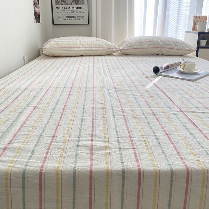 91家纺网 家纺一手货源 找家纺 艾咪-Amy ntmy 2025新款全棉纯棉色织水洗棉单品-平铺款 且乐粉