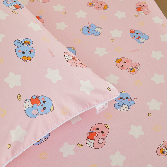 91家纺网 家纺一手货源 找家纺 ds生活馆 2025新款儿童纯棉精梳棉系列单床笠 水果恐龙