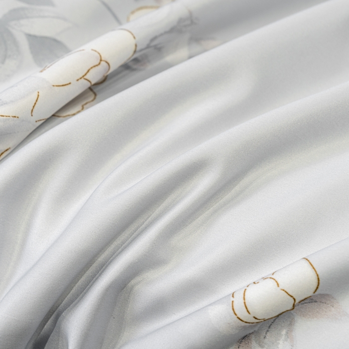 91家纺网 家纺一手货源 找家纺 归属2025新款水洗真丝夏被四件套空调被夏凉被 悦色灰