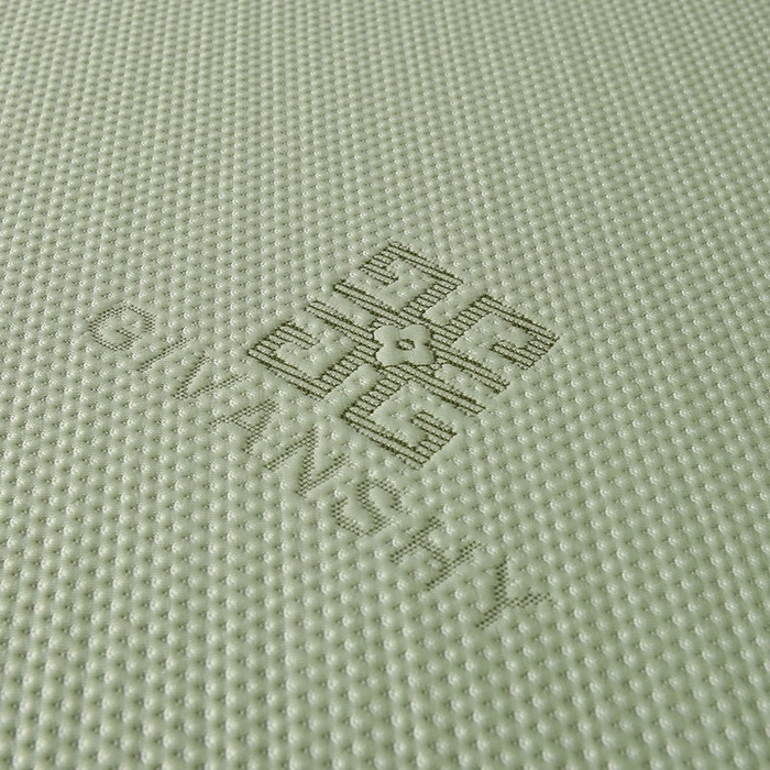 91家纺网 家纺一手货源 找家纺 绒多多 2025新款A类凉感冰豆豆席子凉席床笠款 果绿