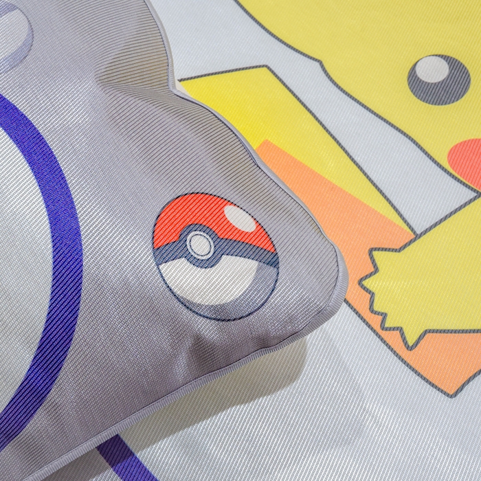 91家纺网 家纺一手货源 找家纺 ds生活馆 2025新款大版卡通牛奶丝凉席宝可梦