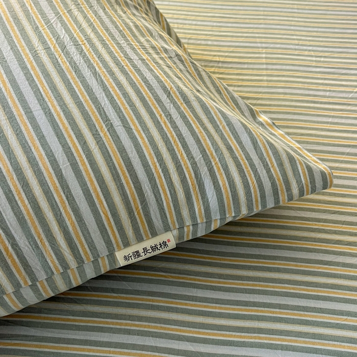 91家纺网 家纺一手货源 找家纺 （总）恋之语家纺 2025新款全棉纯棉色织枕套单品单枕套枕套单件