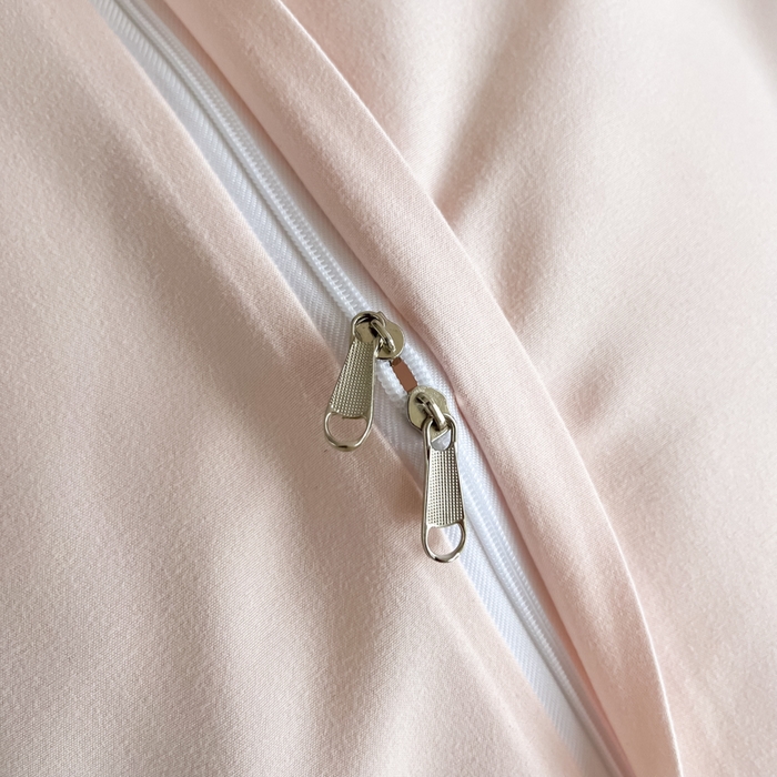 91家纺网 家纺一手货源 找家纺 恋之语 2025新款水洗棉刺绣四件套-锦绣花 锦绣花-浅粉