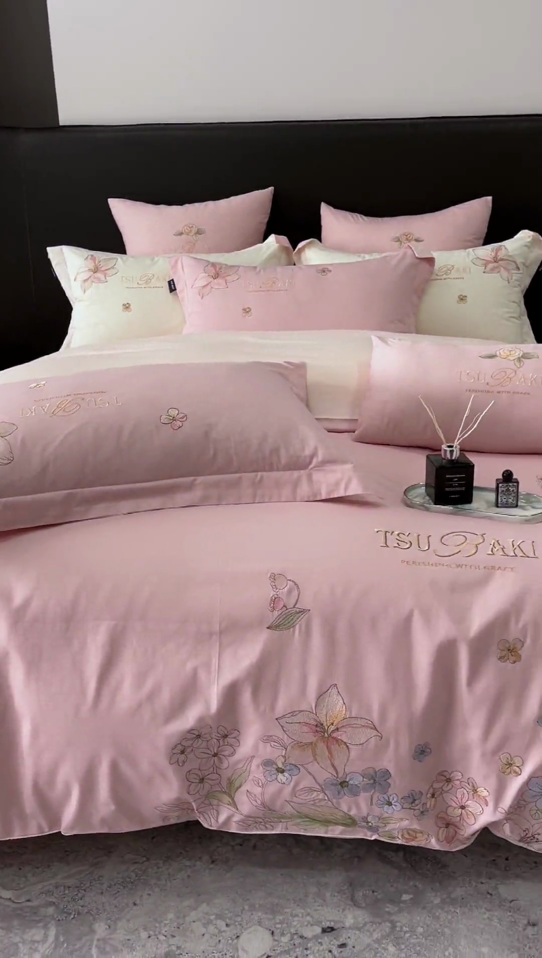 91家纺网 家纺一手货源 找家纺 （总）卡姿家纺 2024春夏优雅刺绣— 摩尔花园2