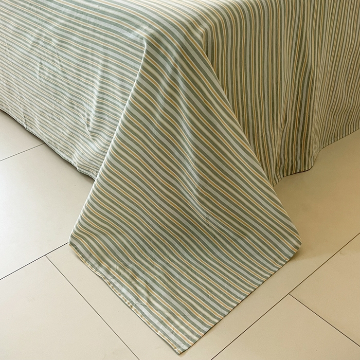 91家纺网 家纺一手货源 找家纺 （总）恋之语家纺 2025新款全棉纯棉色织床单单品单床单床单单件