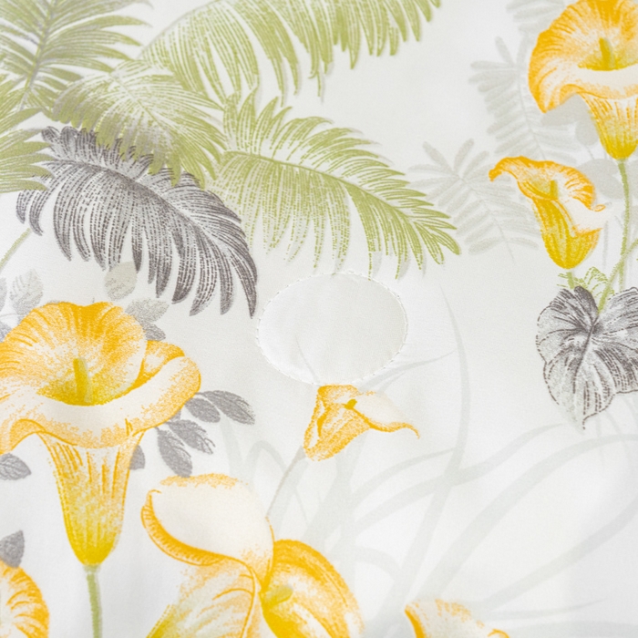 91家纺网 家纺一手货源 找家纺 归属2025新款水洗真丝夏被四件套空调被夏凉被 北加尔绿