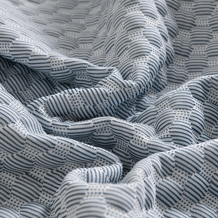 91家纺网 家纺一手货源 找家纺 艾兜坊 2025新款凉豆豆双人枕套 极简-灰