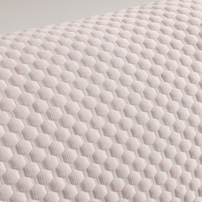 91家纺网 家纺一手货源 找家纺 艾兜坊 2025新款凉豆豆双人枕套 极简-浅粉