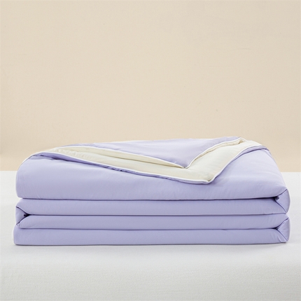 91家纺网 家纺一手货源 找家纺 （总）米乐被业 2025新款凉感丝双拼夏被夏凉被空调被