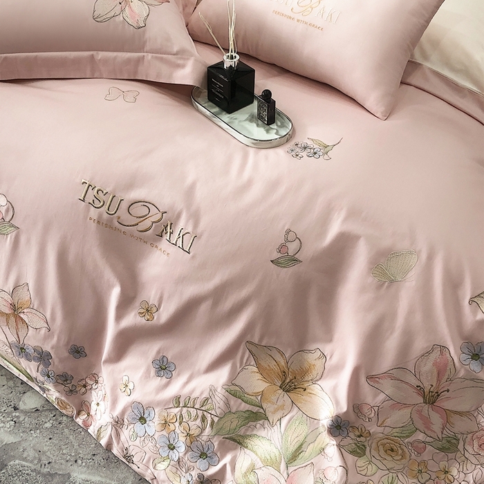 91家纺网 家纺一手货源 找家纺 （总）卡姿家纺 2024春夏优雅刺绣— 摩尔花园2