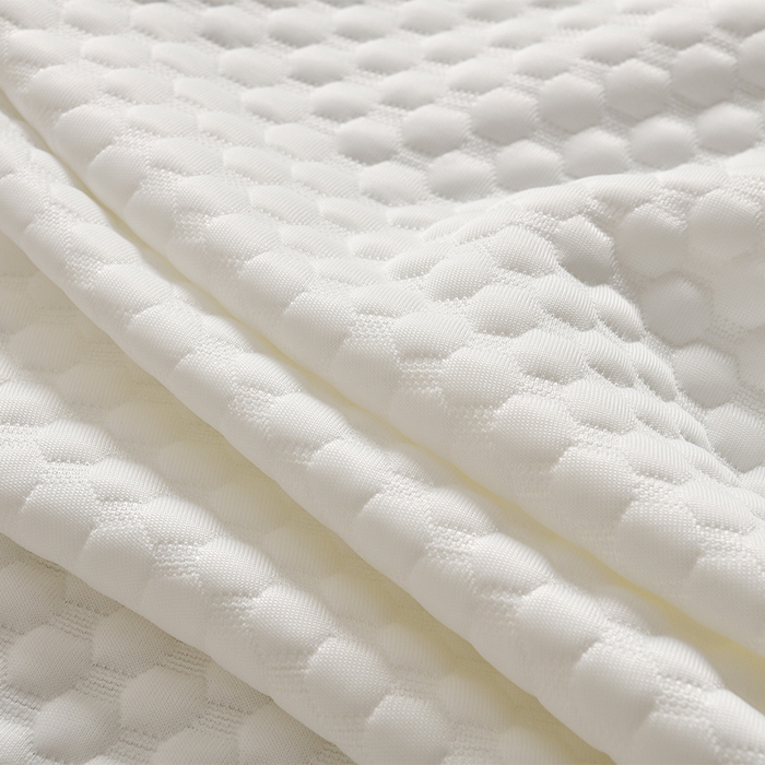 91家纺网 家纺一手货源 找家纺 艾兜坊 2025新款凉豆豆双人枕套 极简-白