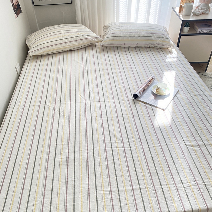 91家纺网 家纺一手货源 找家纺 艾咪-Amy ntmy 2025新款全棉纯棉色织水洗棉单品-平铺款 且乐绿