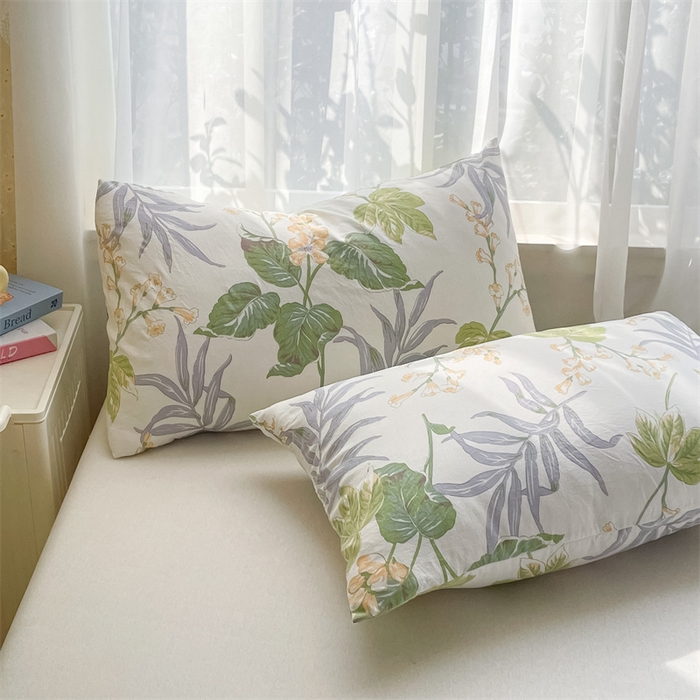 91家纺网 家纺一手货源 找家纺 美澳家纺 2025新款水洗棉印花夏被夏凉被空调被 夏日风情