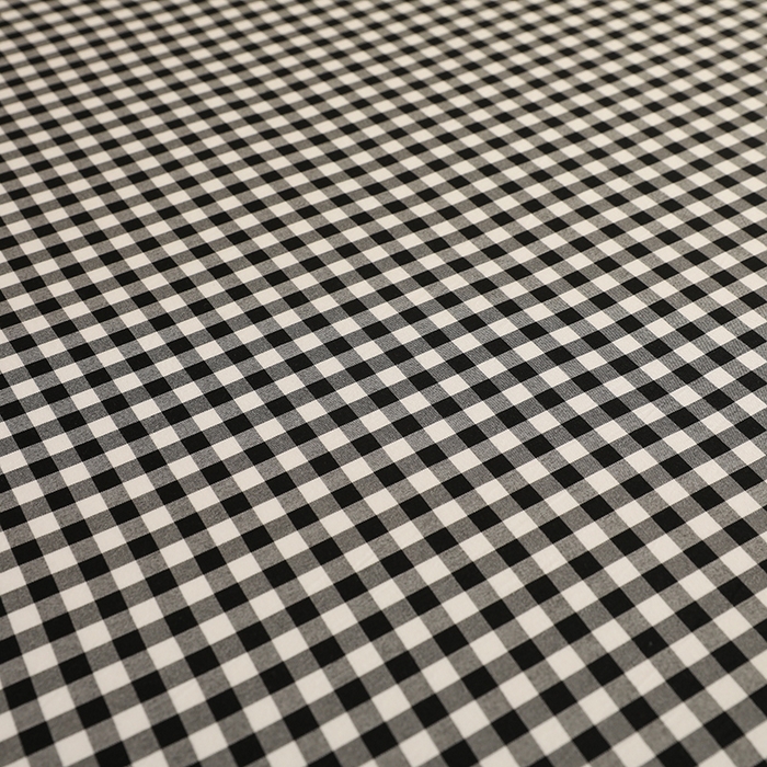 91家纺网 家纺一手货源 找家纺 绒多多 2025新款简约水洗棉色织床笠 黑白格