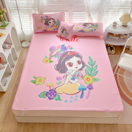 91家纺网 家纺一手货源 找家纺 （总）ds生活馆 2025新款大版卡通牛奶丝凉席