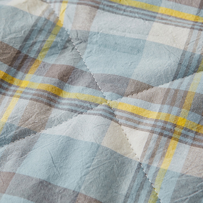 91家纺网 家纺一手货源 找家纺 恋人优选 2025新款纯棉色织水洗夏被 莫妮兰