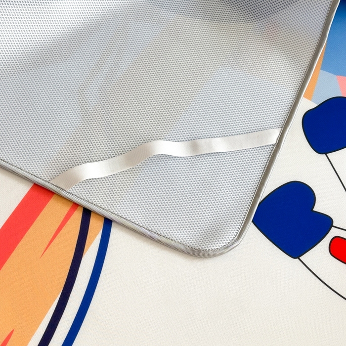 91家纺网 家纺一手货源 找家纺 ds生活馆 2026新款大版卡通牛奶丝凉席遨游太空