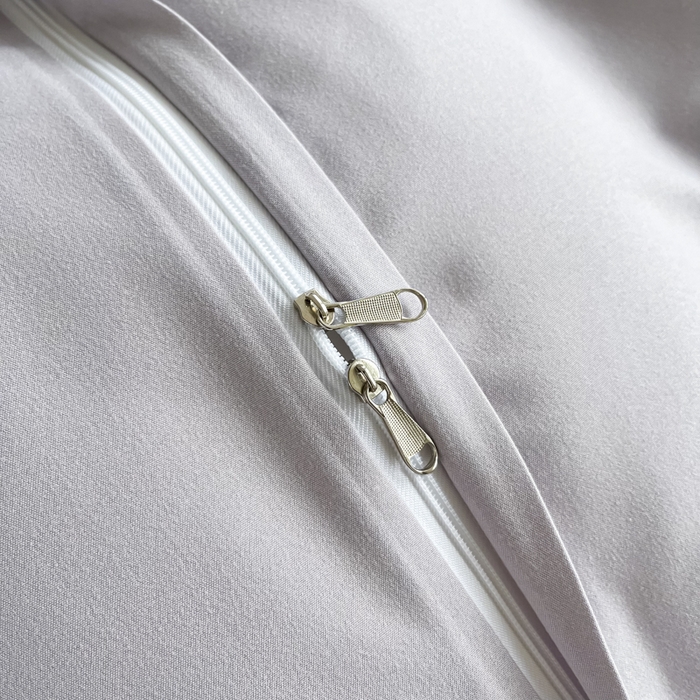 91家纺网 家纺一手货源 找家纺 恋之语 2025新款水洗棉刺绣四件套-锦绣花 锦绣花-浅灰