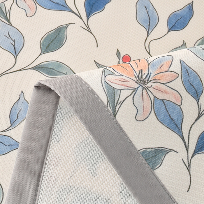 91家纺网 家纺一手货源 找家纺 简一 2025新款A类碳光印花数码冰丝凉席系列-床单款 花枝招展