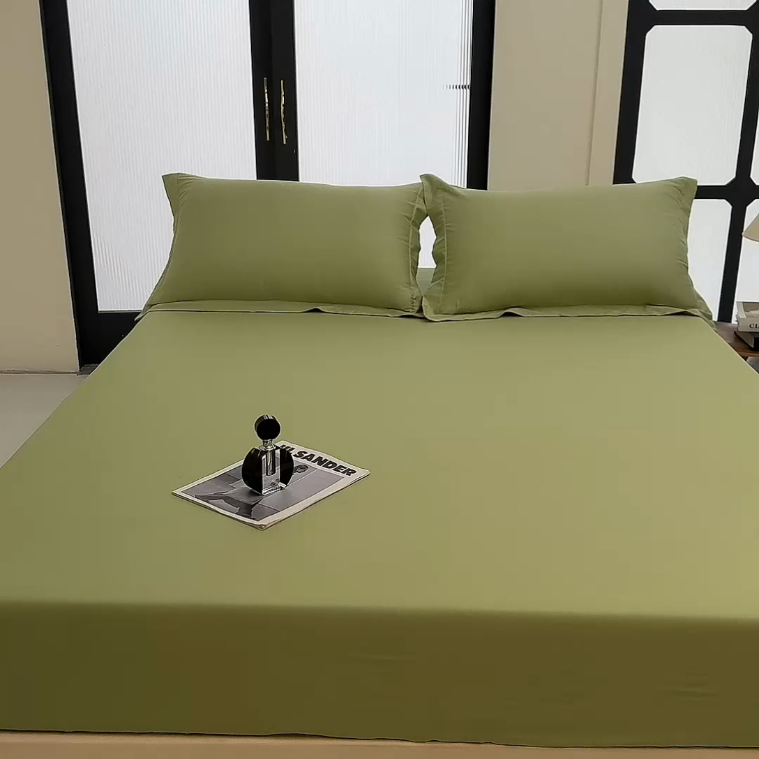 91家纺网 家纺一手货源 找家纺 （总）秀色家纺 2024新品 A类100支双股长绒棉单品床笠