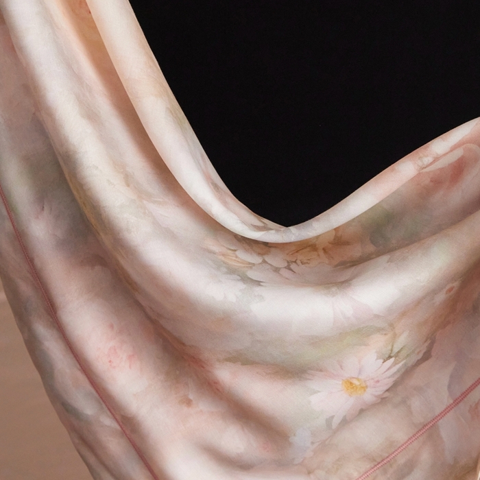 91家纺网 家纺一手货源 找家纺 金奇达家纺 2025新款竹玉清丝四件套-雅韵【标准号全网控价（折后券后）不低于元228元】 凝香-粉玉