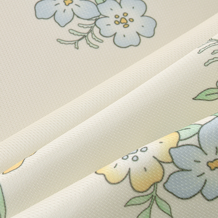 91家纺网 家纺一手货源 找家纺 简一 2025新款A类碳光印花数码冰丝凉席系列-床单款 觅境花园