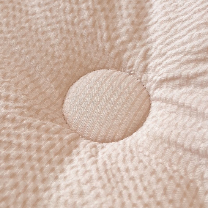 91家纺网 家纺一手货源 找家纺 宝士康家纺 2025新款加厚泡泡棉大豆冬被子被芯 拿铁慕斯