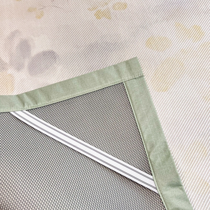 91家纺网 家纺一手货源 找家纺 慕尚家纺 2025新款数码印花床席床笠款冰藤席 床席款-墨染