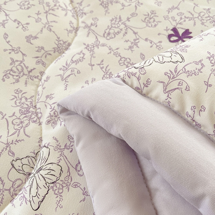 91家纺网 家纺一手货源 找家纺 （总）易博 2025新款100% 棉花小清新双层纱新疆棉夏被夏凉被空调被棉花被（带买家秀）