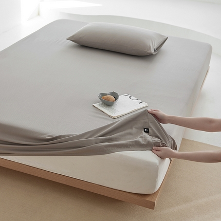 91家纺网 家纺一手货源 找家纺 （总）2025新款A类40S全棉糯感大雁纹提花单品床笠