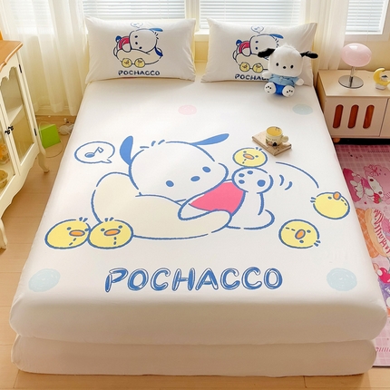 91家纺网 家纺一手货源 找家纺 （总）名兮2025新款全棉纯棉大版经典奥特曼床笠【含防伪标】