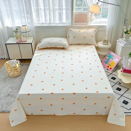 91家纺网 家纺一手货源 找家纺 （总）红粉佳人家纺 2025新款12868纯棉系列全棉单床单