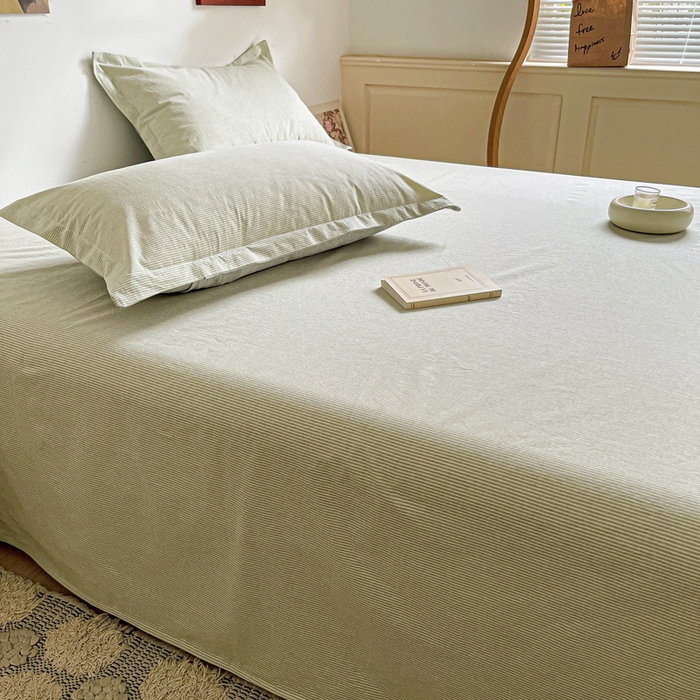 91家纺网 家纺一手货源 找家纺 （总）久云居 2025新款亲肤舒适全棉色织防水床单