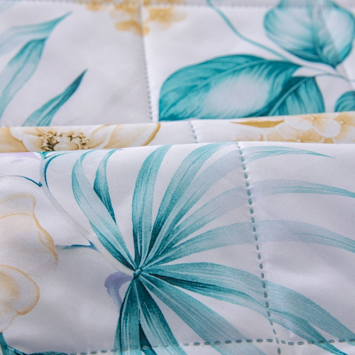 91家纺网 家纺一手货源 找家纺 富艺隆 2025新款超声波亲肤绒夏被夏凉被直播爆款超声波夏被空调被 月白清风