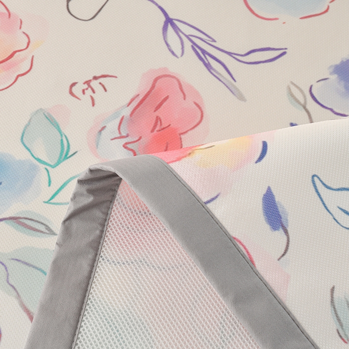 91家纺网 家纺一手货源 找家纺 简一 2025新款A类碳光印花数码冰丝凉席系列-床单款 玫瑰乐园