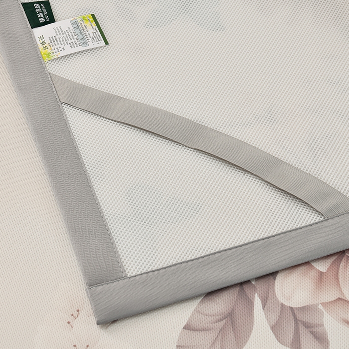 91家纺网 家纺一手货源 找家纺 简一 2025新款A类碳光印花数码冰丝凉席系列-床单款 蝴蝶花谷