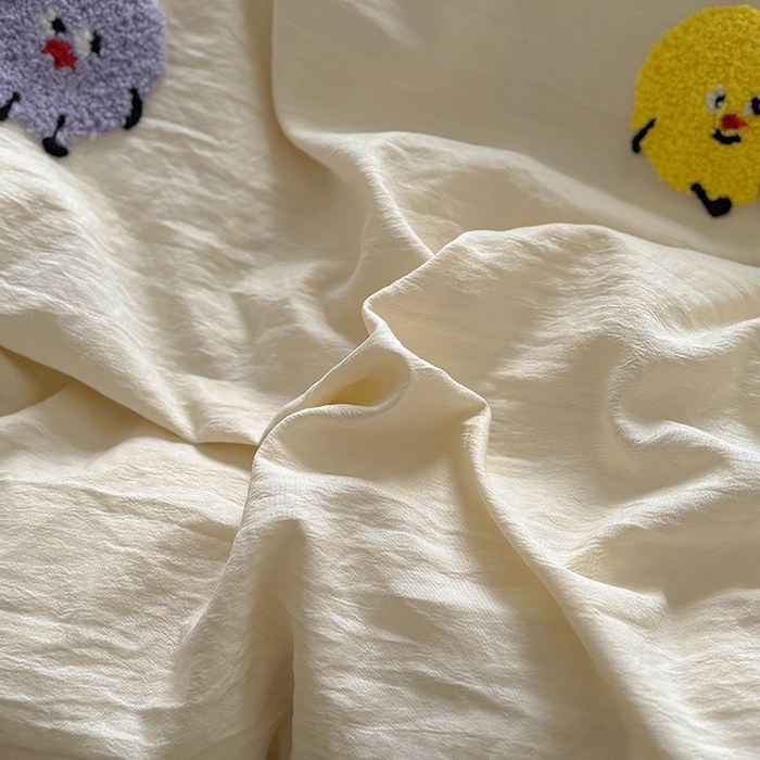 91家纺网 家纺一手货源 找家纺 耀达家居 2025新款A类水洗棉毛巾绣四件套 奇趣豆-燕麦