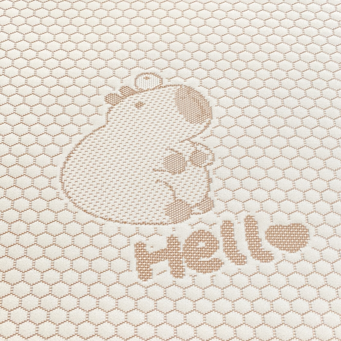 91家纺网 家纺一手货源 找家纺 春寻家纺 2025新款冰豆豆冰丝凉席-卡皮巴拉系列 床单款-卡皮巴拉-咖