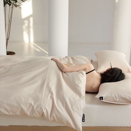 91家纺网 家纺一手货源 找家纺 （总）2025新款A类40S全棉糯感大雁纹提花单品被套