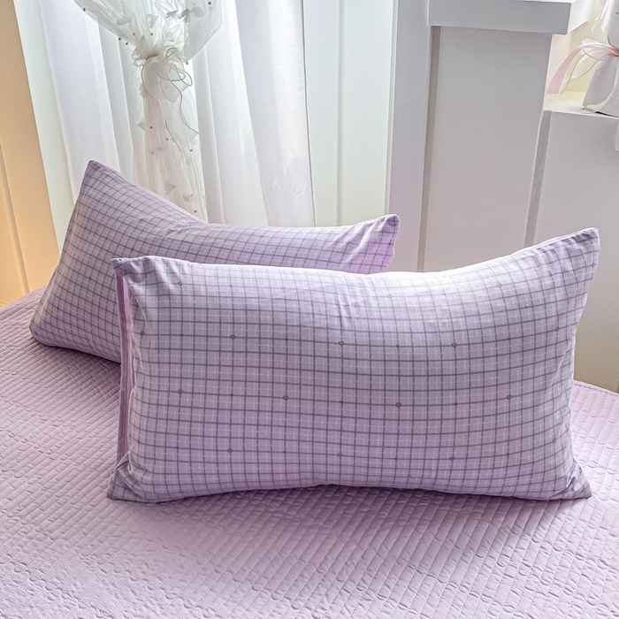 91家纺网 家纺一手货源 找家纺 2025新款针织双层纱夏被床盖四件套单夏被单床盖单品 月半弯