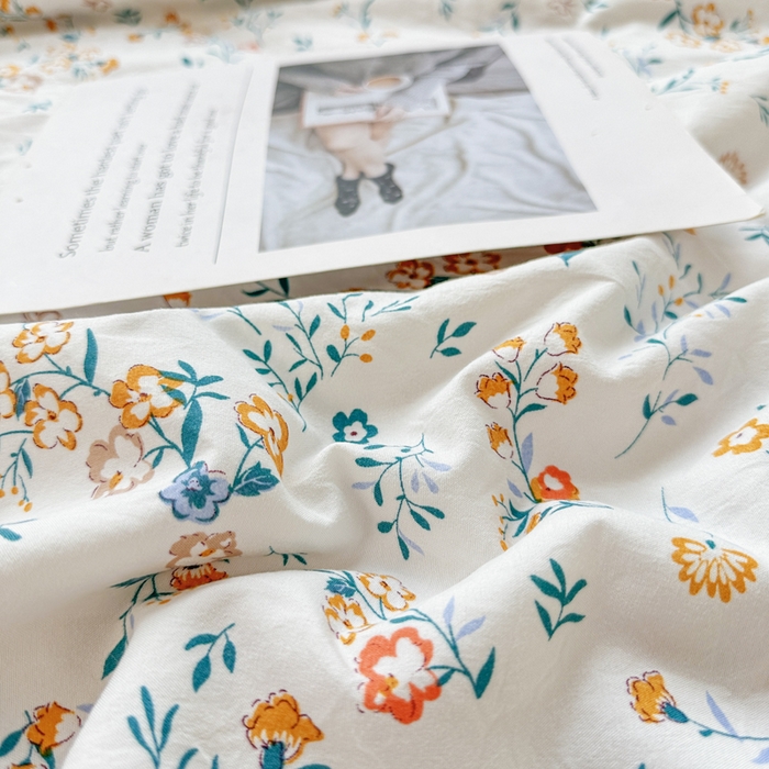 91家纺网 家纺一手货源 找家纺 富艺隆 2025新款A类水洗棉双层纱夏被水洗棉麻空调被直播爆款大豆夏被 西野暮色