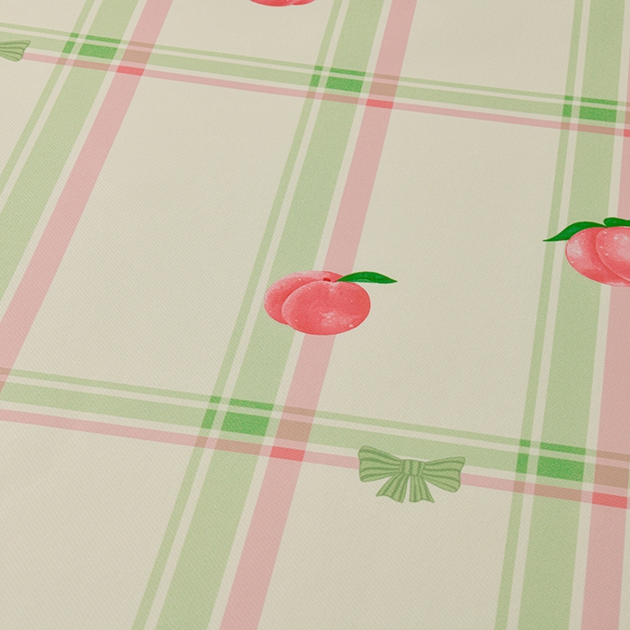 91家纺网 家纺一手货源 找家纺 简一 2025新款A类碳光印花数码冰丝凉席系列-床单款 水蜜桃-绿