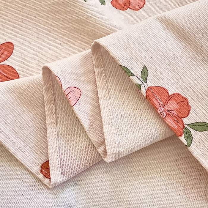 91家纺网 家纺一手货源 找家纺 爱彼家纺 2025春夏新款古艺原棉老粗布床单三件套凉席-系列三 山楂树