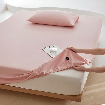 91家纺网 家纺一手货源 找家纺 （总）2025新款A类40S全棉糯感大雁纹提花单品床笠