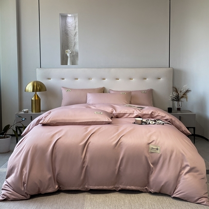 大麦乐田 2025新款四件套玉蝶粉