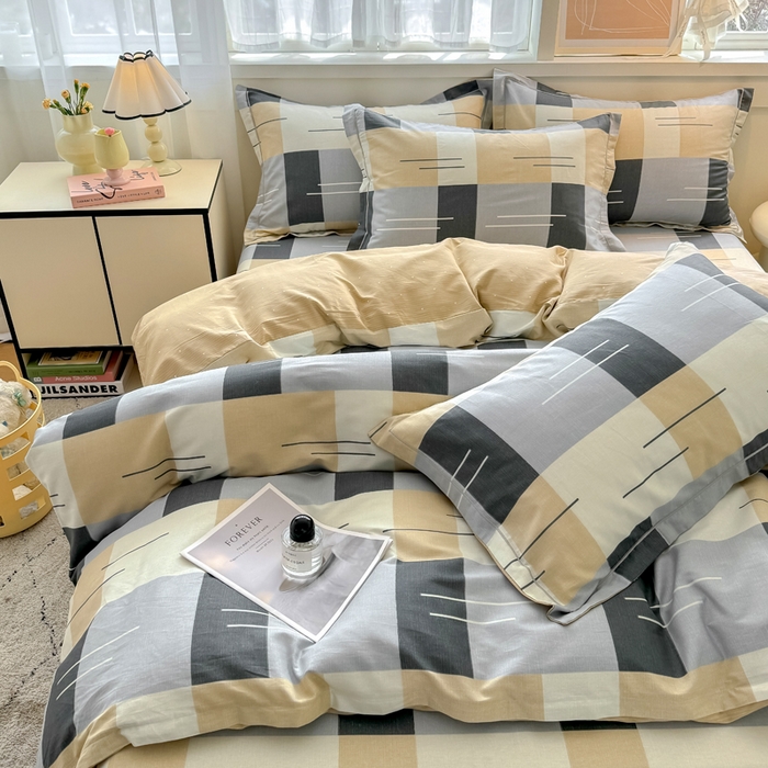 91家纺网 家纺一手货源 找家纺 红粉佳人家纺 2025新款12868纯棉系列全棉单床单 洛迪