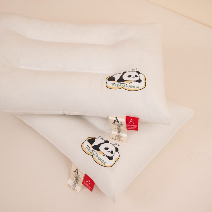 91家纺网 家纺一手货源 找家纺 （总）羽凡居 2025新款A类全棉熊猫枕枕头枕芯