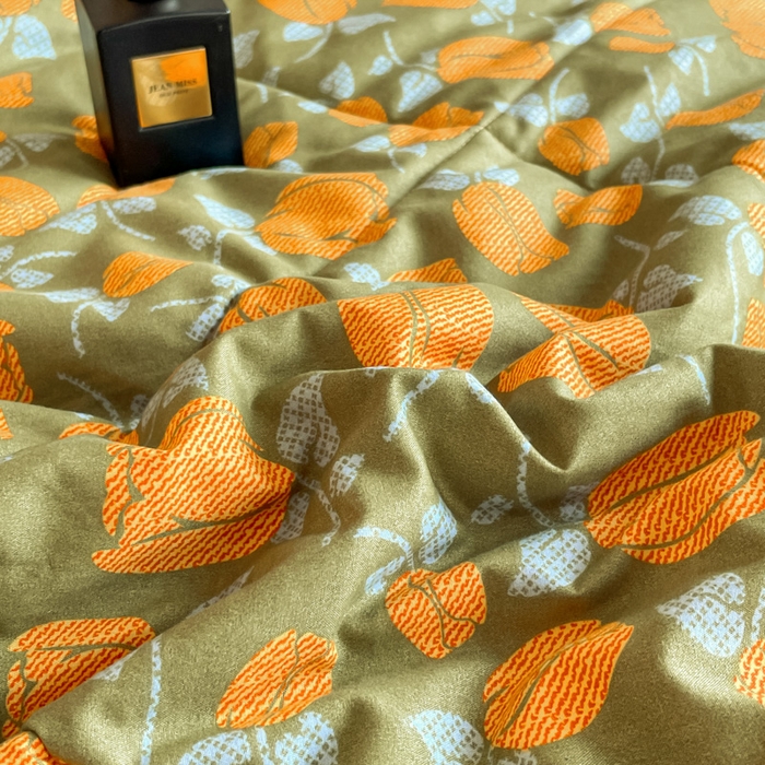 91家纺网 家纺一手货源 找家纺 宝士康家纺 2025新款10A抗菌双层纱豆豆绒夏被 郁金香